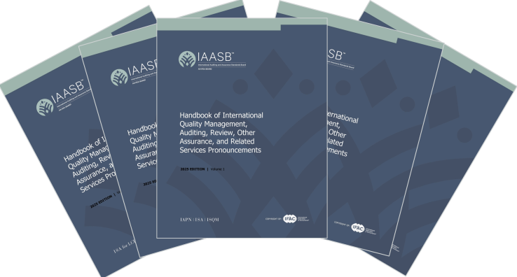 IAASB 2025 handbook covers