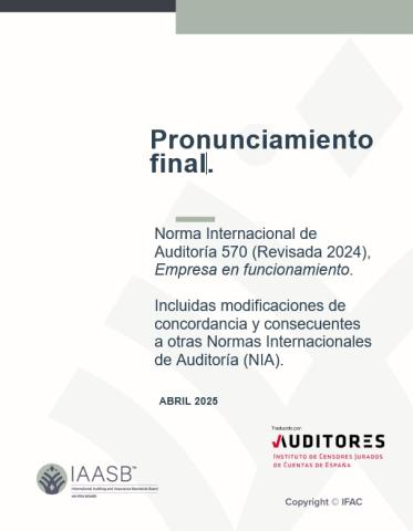 Final Pronoucement for ISA 570 (Revised 2024) (final)