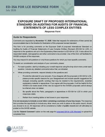 ED Response Form