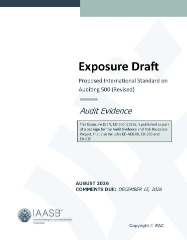 Cover image for ISA 500 (Revised) Exposure Draft