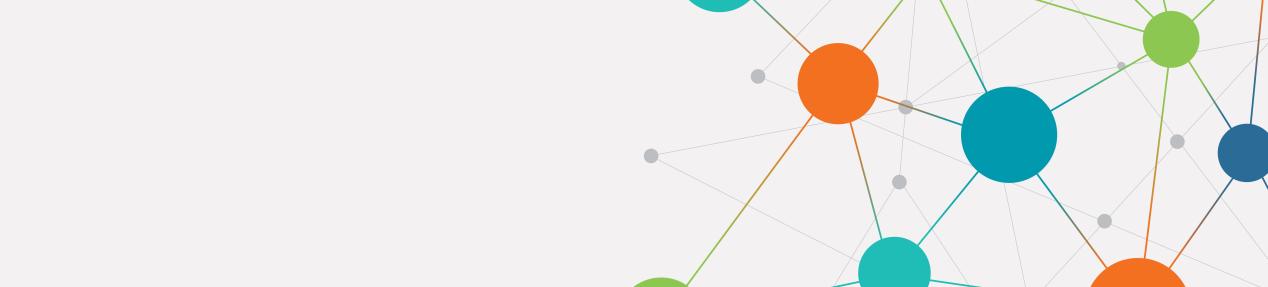 Colorful dots and connecting lines