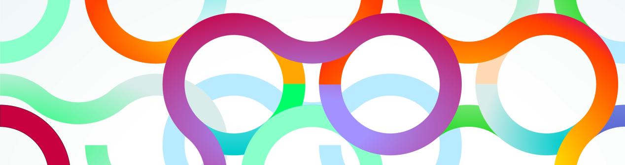 Integrated colorful circles