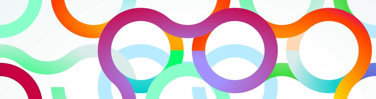 Integrated colorful circles